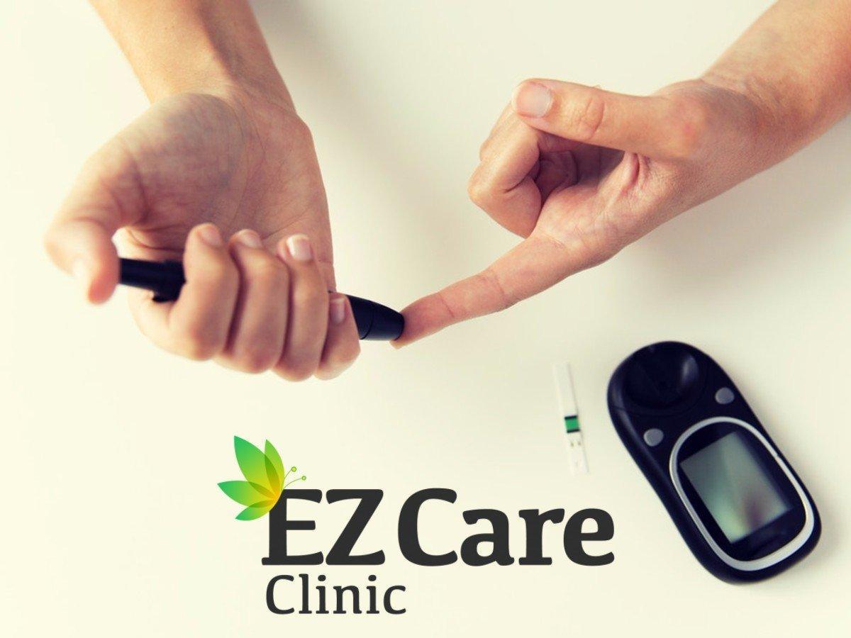 Diabetes -A1C check at EzCareClinic