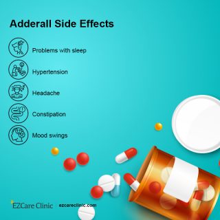 Side effects of Adderall