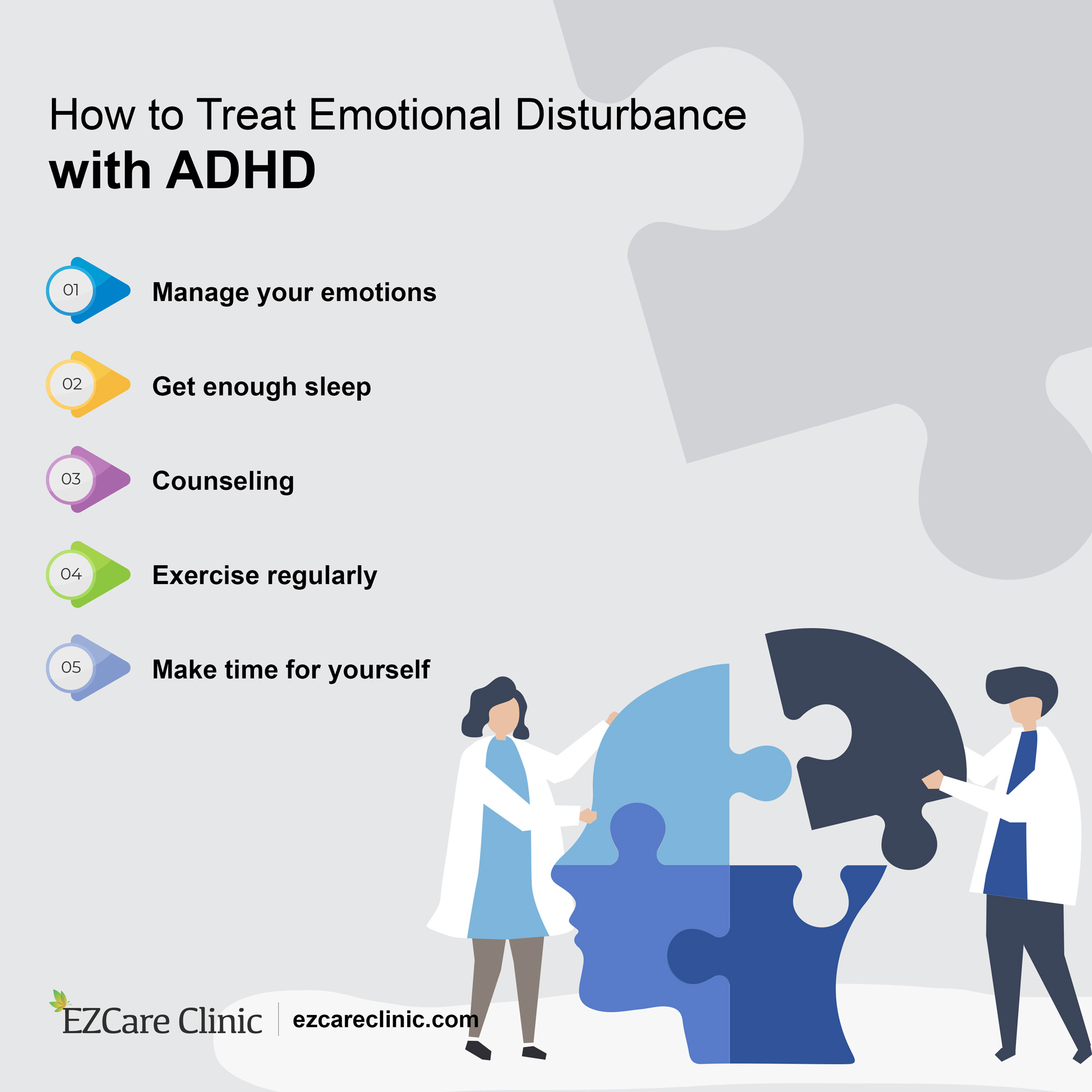 How to cure emotional disturbance caused by ADHD