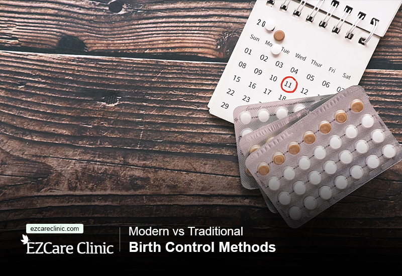 modern vs traditional birth control methods