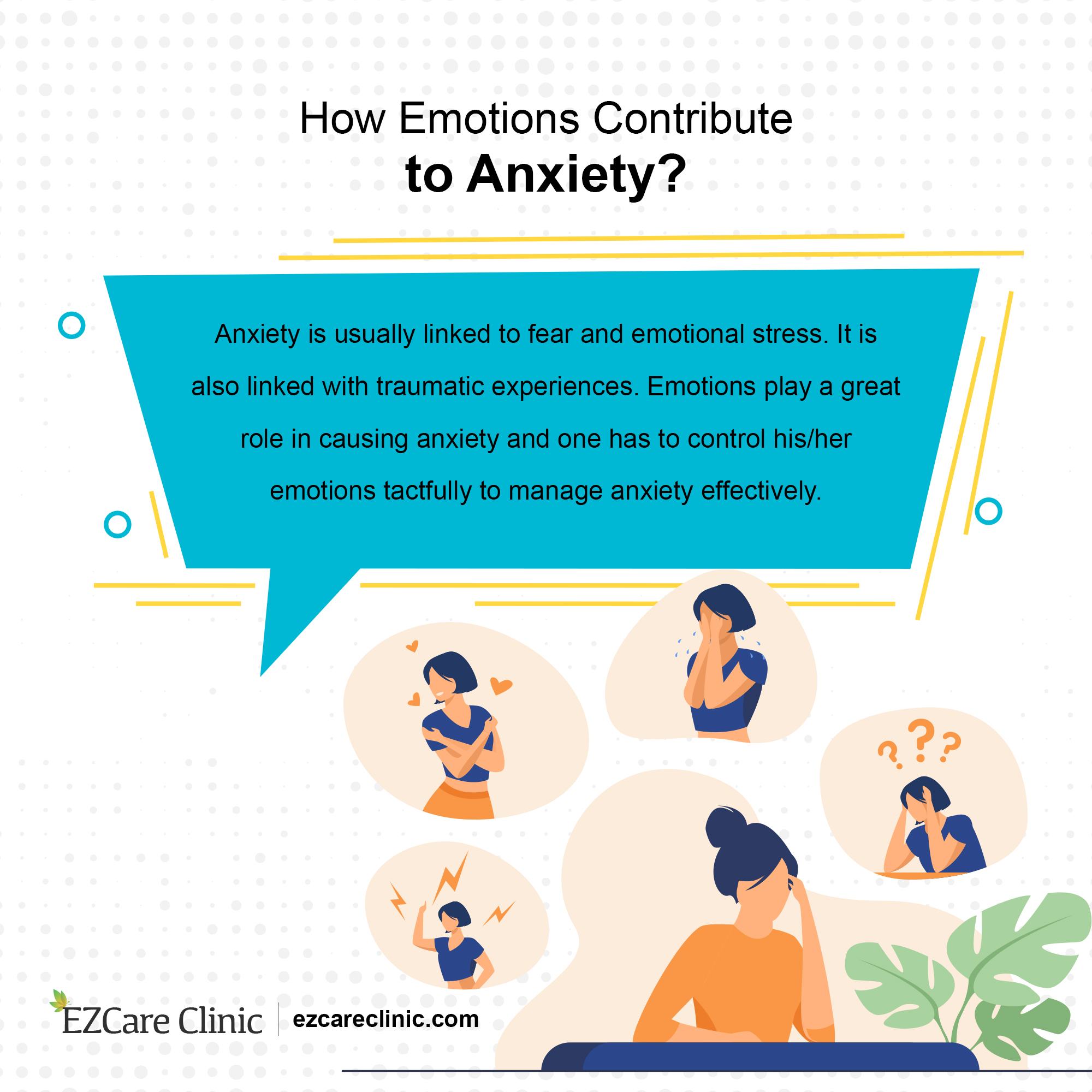 5 Emotions That Trigger Anxiety Among ADHD Patients - EZCare Clinic