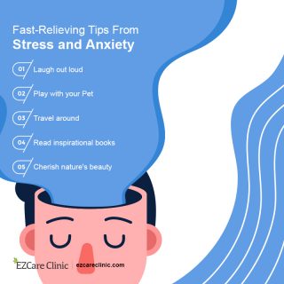 How to relieve stress and anxiety