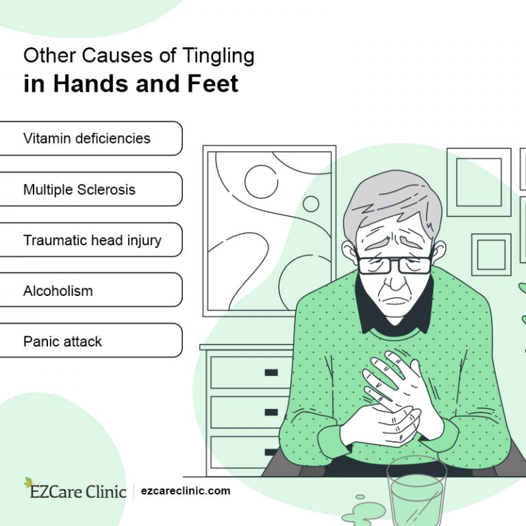 Tingling In Hands and Feet Anxiety- Causes and Treatment - EZCare Clinic
