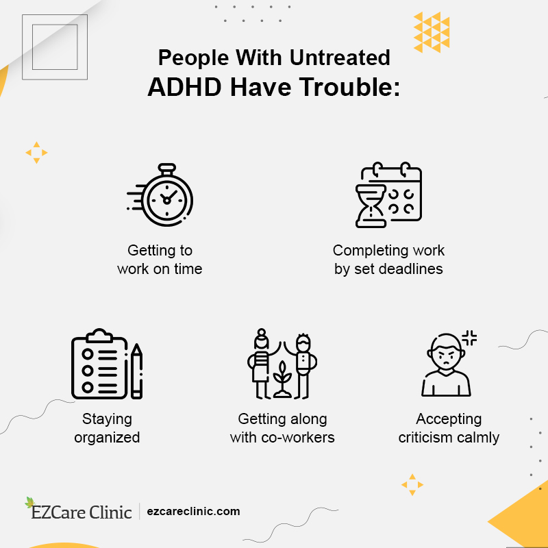 Untreated ADHD