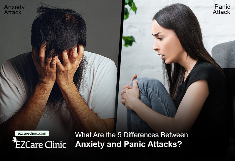Difference Between an Anxiety Attack and Panic Attack