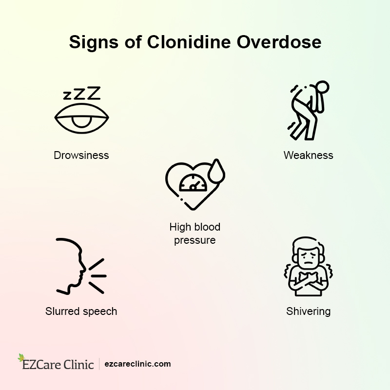 clonidine overdose 