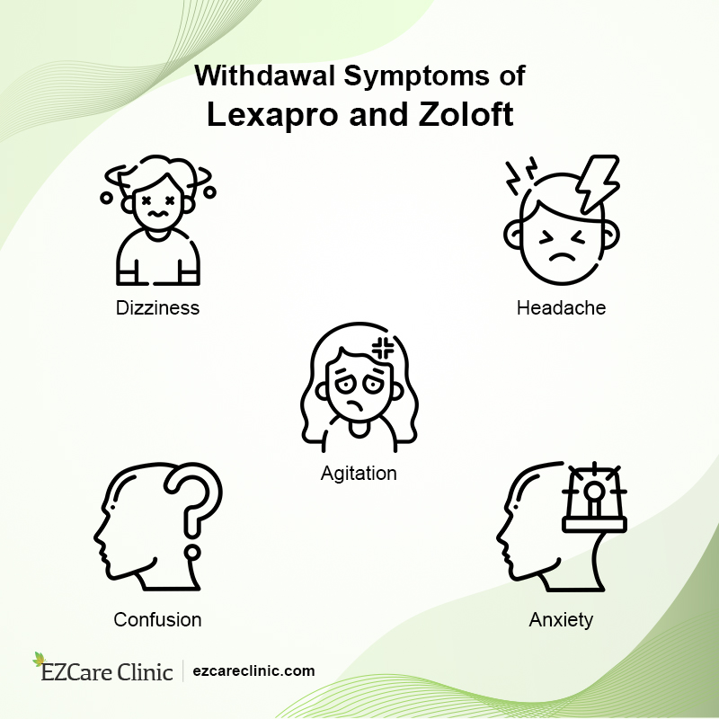 Lexapro Vs Zoloft Withdrawal Symptoms 