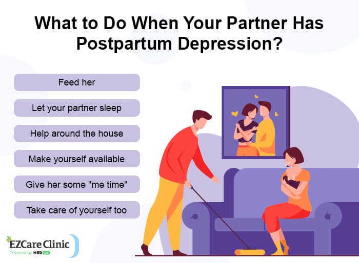 What to do when your Partner has Postpartum Depression