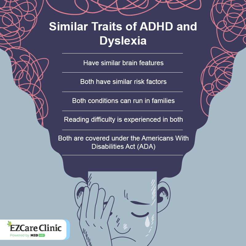 ADHD and Dyslexia Similarities 