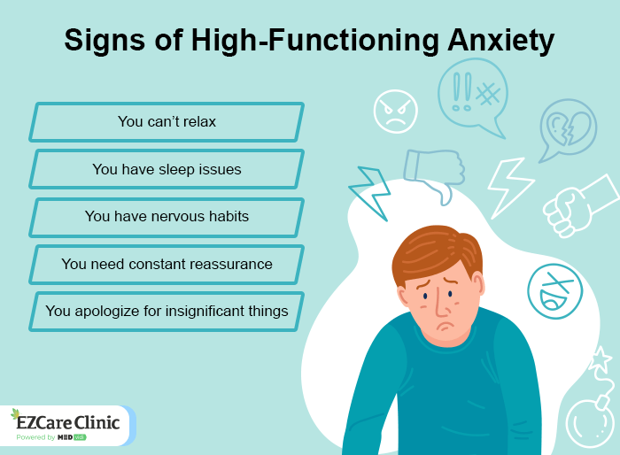 High Functioning Anxiety Signs