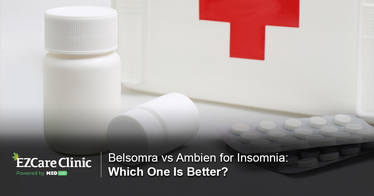 Belsomra Vs Ambien For Insomnia Similarities And Differences