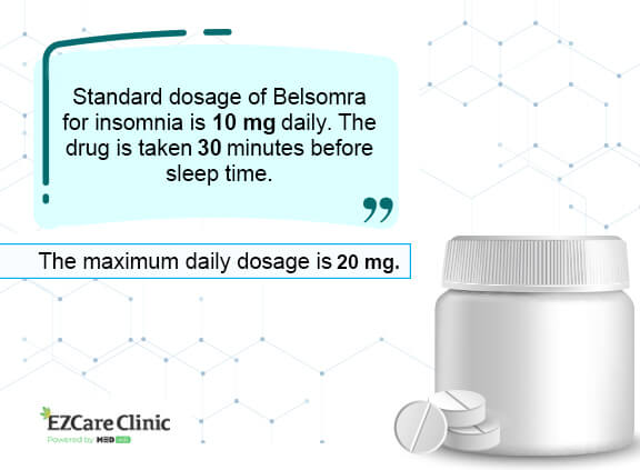 Belsomra For Insomnia Dosage And Side Effects Ezcare Clinic