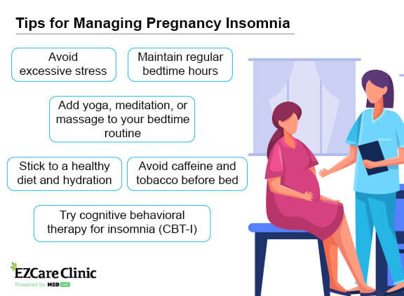 Managing insomnia while pregnant