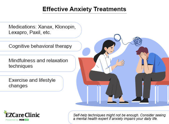 How Does Xanax Help with Anxiety and Panic Attacks? - EZCare Clinic